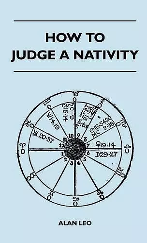 How To Judge A Nativity cover