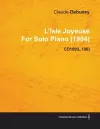 L'Isle Joyeuse By Claude Debussy For Solo Piano (1904) CD109(L.106) cover