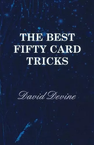 The Best Fifty Card Tricks cover