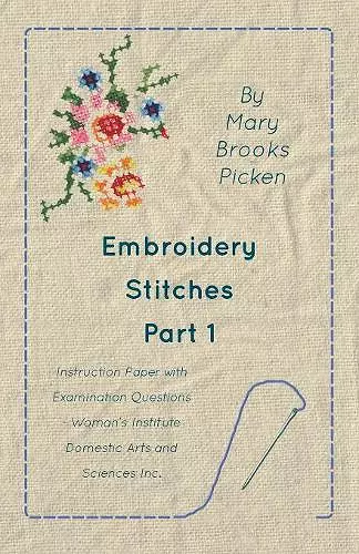 Embroidery Stitches Part 1 - Instruction Paper With Examination Questions cover