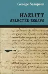 Hazlitt - Selected Essays cover