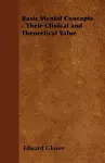 Basic Mental Concepts - Their Clinical and Theoretical Value cover