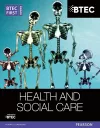 BTEC First Award Health and Social Care Student Book cover