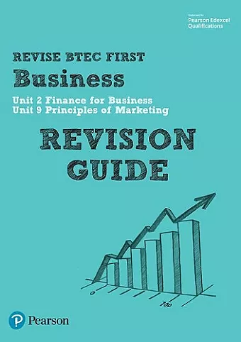 Pearson REVISE BTEC First in Business Revision Guide - 2023 and 2024 exams and assessments cover