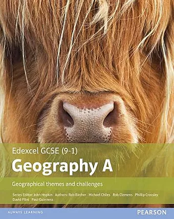 GCSE (9-1) Geography specification A: Geographical Themes and Challenges cover