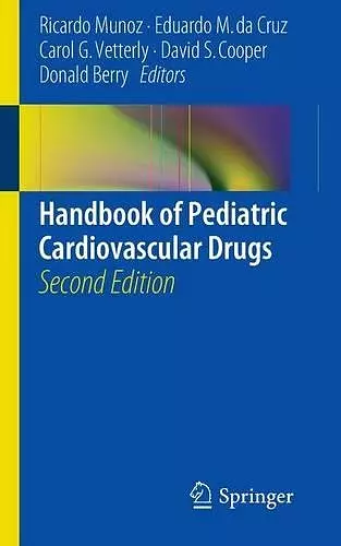 Handbook of Pediatric Cardiovascular Drugs cover