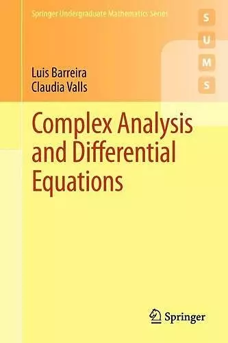 Complex Analysis and Differential Equations cover