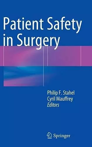 Patient Safety in Surgery cover