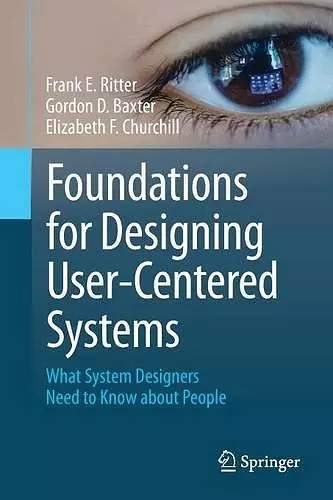 Foundations for Designing User-Centered Systems cover