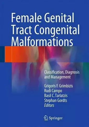 Female Genital Tract Congenital Malformations cover