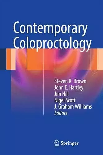 Contemporary Coloproctology cover