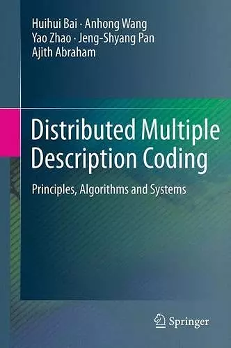 Distributed Multiple Description Coding cover