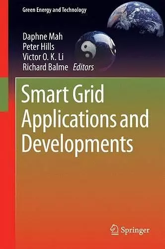 Smart Grid Applications and Developments cover