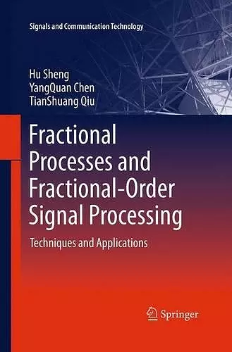 Fractional Processes and Fractional-Order Signal Processing cover
