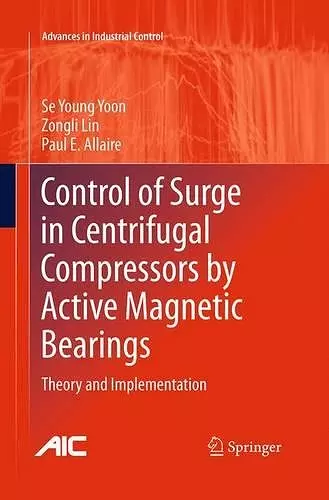 Control of Surge in Centrifugal Compressors by Active Magnetic Bearings cover