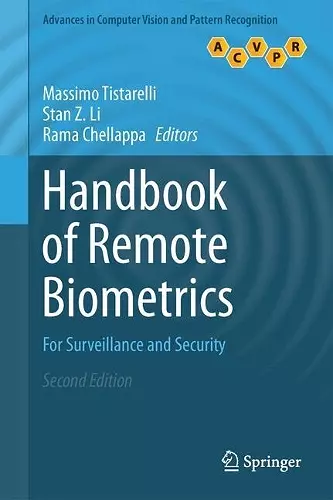 Handbook of Remote Biometrics cover