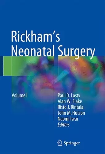 Rickham's Neonatal Surgery cover