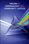 Values in Criminology and Community Justice cover