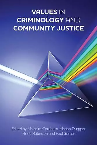 Values in Criminology and Community Justice cover