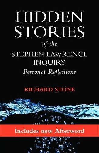 Hidden Stories of the Stephen Lawrence Inquiry cover