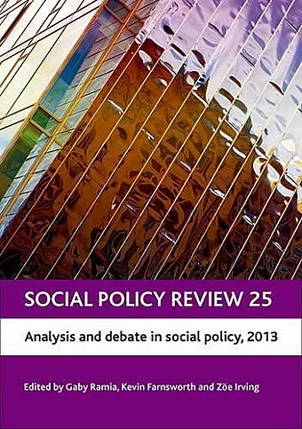 Social Policy Review 25 cover