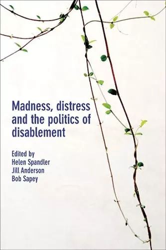 Madness, Distress and the Politics of Disablement cover