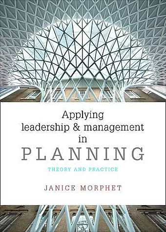 Applying Leadership and Management in Planning cover