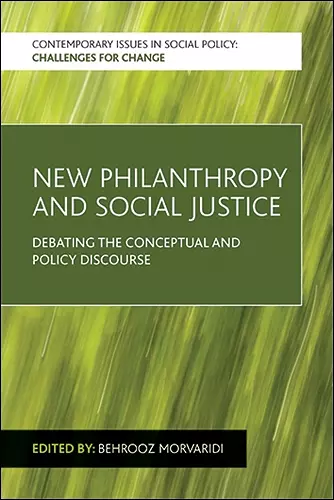 New Philanthropy and Social Justice cover