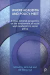 Where Academia and Policy Meet cover