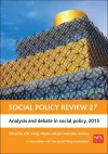 Social Policy Review 27 cover
