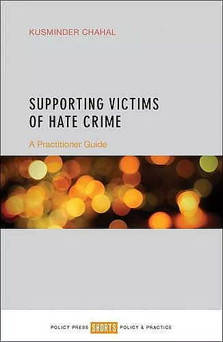 Supporting Victims of Hate Crime cover