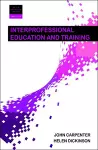 Interprofessional Education and Training cover