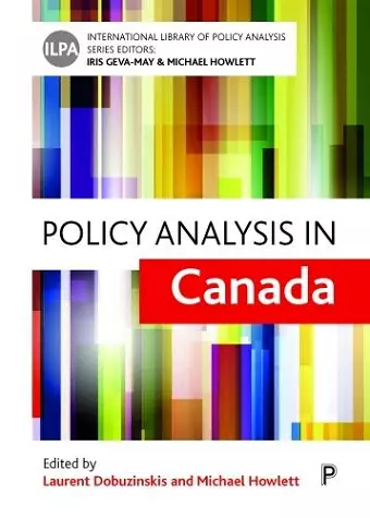 Policy Analysis in Canada cover