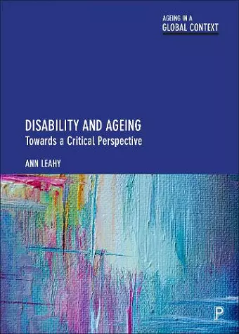 Disability and Ageing cover