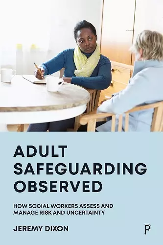 Adult Safeguarding Observed cover