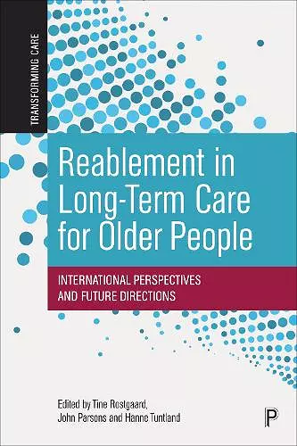 Reablement in Long-Term Care for Older People cover