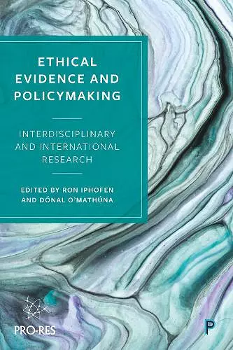 Ethical Evidence and Policymaking cover