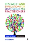 Research and Evaluation for Busy Students and Practitioners cover