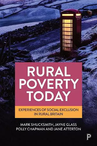 Rural Poverty Today cover