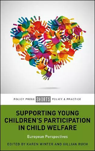 Supporting Young Children’s Participation in Child Welfare cover