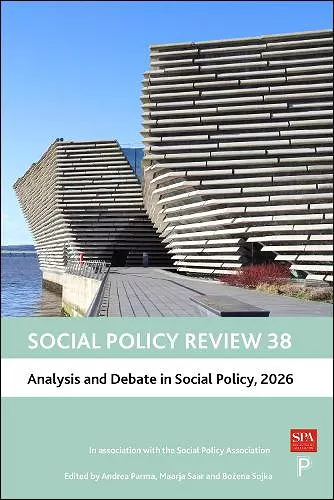 Social Policy Review 38 cover