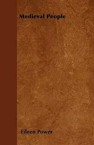 Medieval People cover