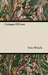 Critique Of Love cover