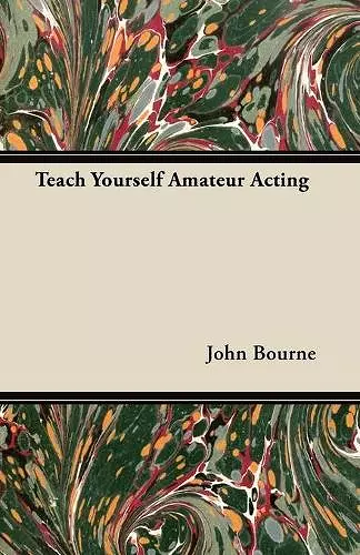 Teach Yourself Amateur Acting cover