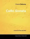 Claude Debussy's - Cello Sonata - A Score for Piano and Cello cover