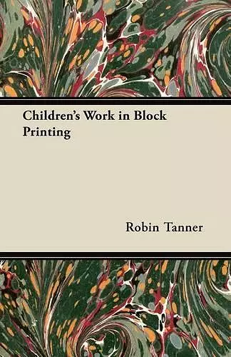 Children's Work in Block Printing cover