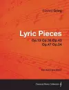 Lyric Pieces Op.12 Op.38 Op.43 Op.47 Op.54 - For Violin and Piano cover