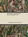 36 Cadenzas - A Score for Solo Piano K.624/626a (1791) cover
