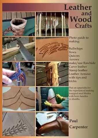 Leather and Wood Crafts cover