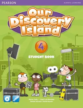 Our Discovery Island American Edition Students' Book with CD-rom 4 Pack cover